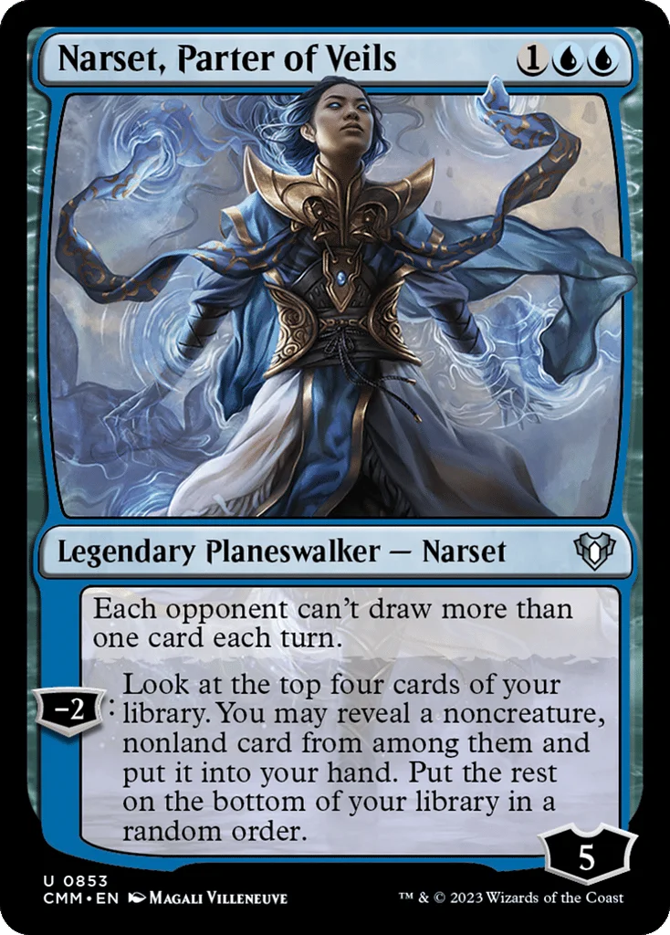 Narset, Parter of Veils · Commander Masters