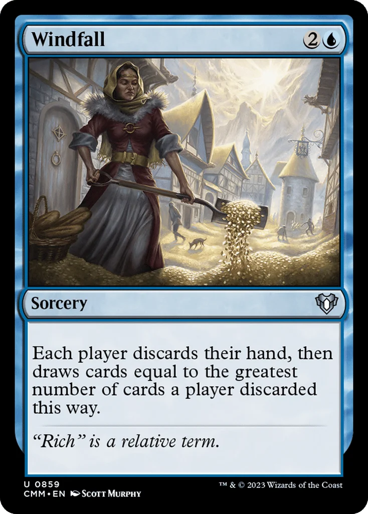 Windfall · Commander Masters
