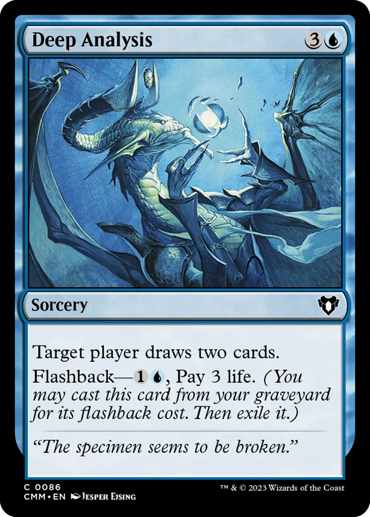 Deep Analysis · Commander Masters