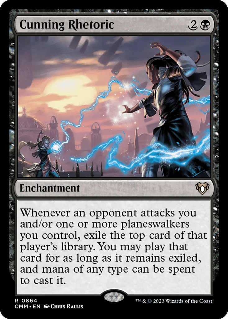 Cunning Rhetoric · Commander Masters
