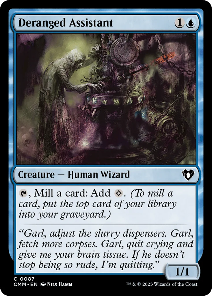 Deranged Assistant · Commander Masters