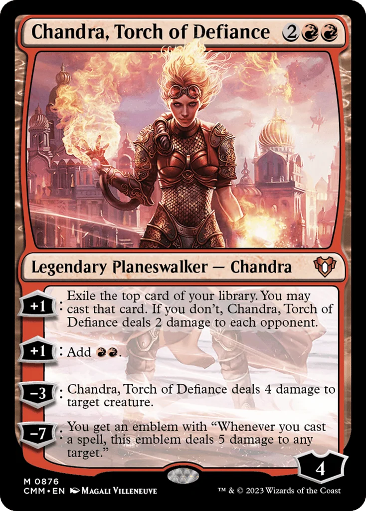 Chandra, Torch of Defiance · Commander Masters