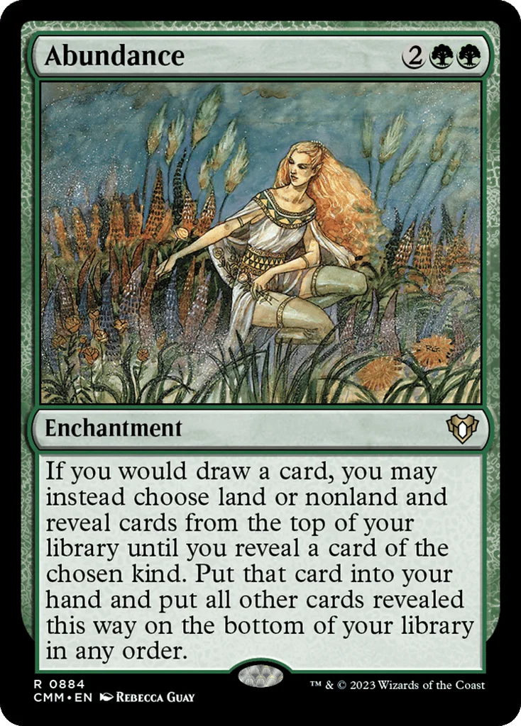 Abundance · Commander Masters