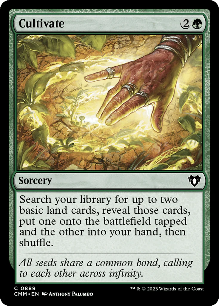 Cultivate · Commander Masters