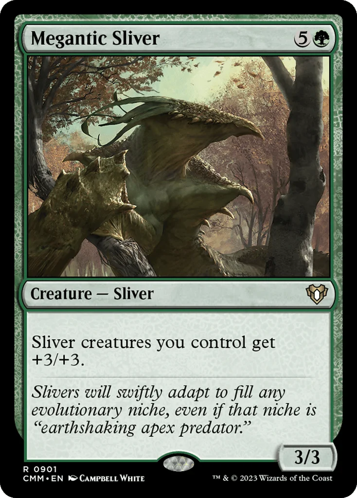 Megantic Sliver · Commander Masters