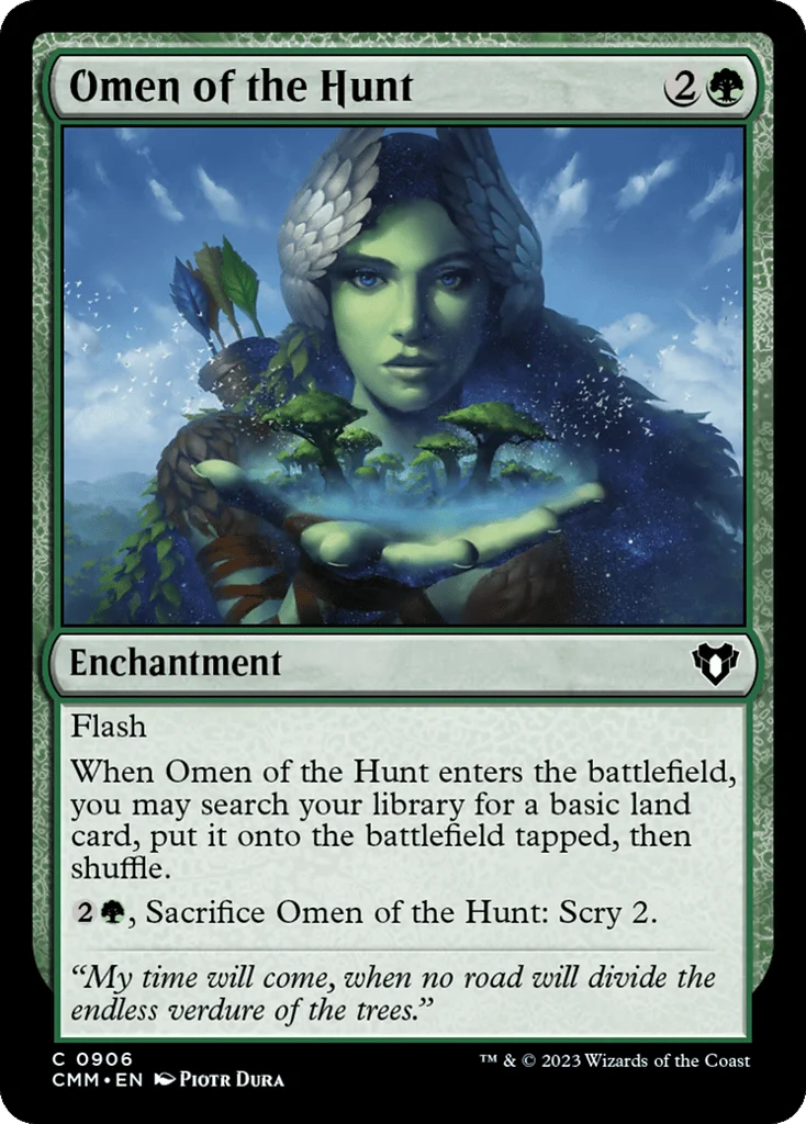 Omen of the Hunt · Commander Masters