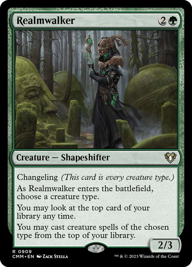 Realmwalker · Commander Masters