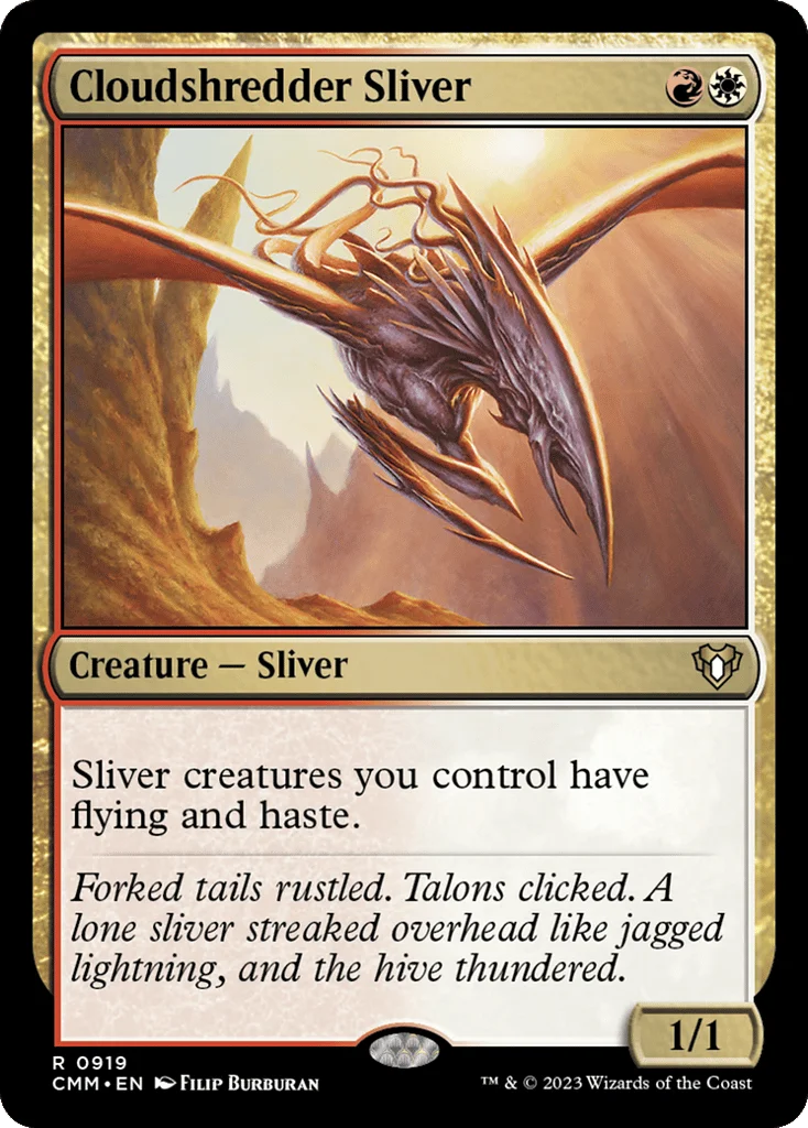 Cloudshredder Sliver · Commander Masters