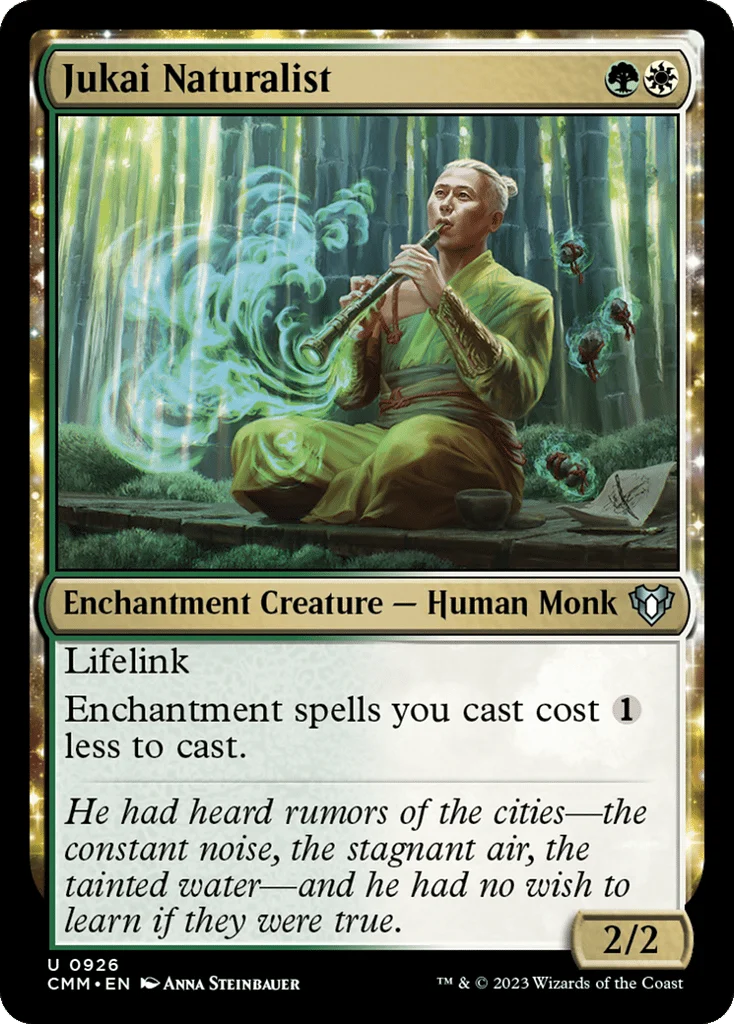 Jukai Naturalist · Commander Masters