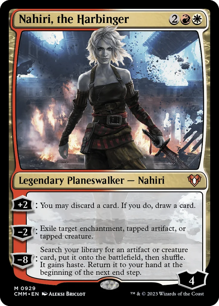 Nahiri, the Harbinger · Commander Masters