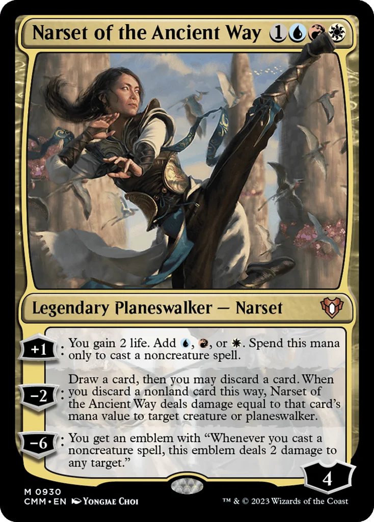 Narset of the Ancient Way · Commander Masters