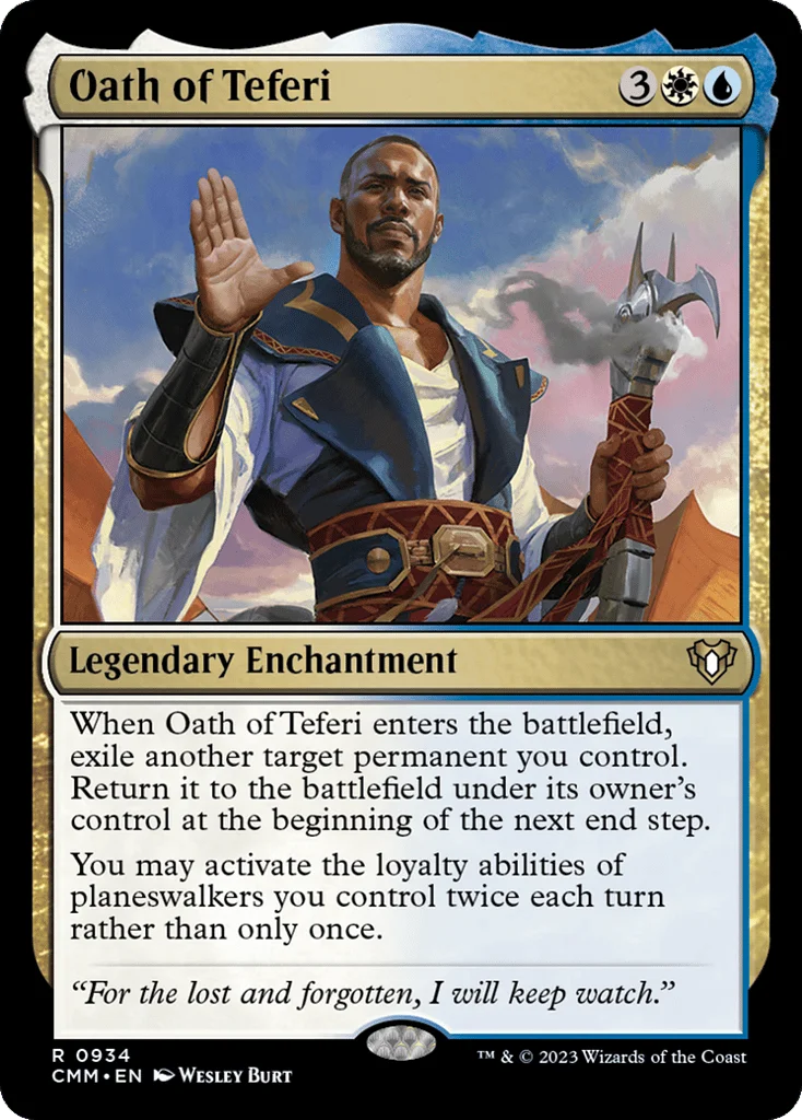 Oath of Teferi · Commander Masters