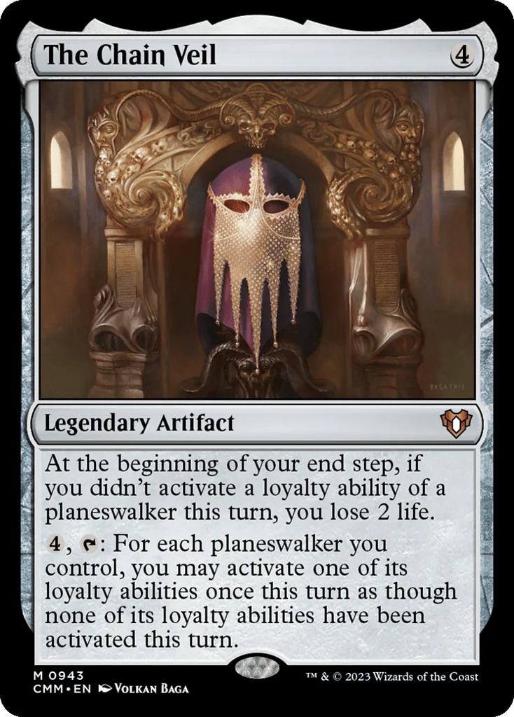 The Chain Veil · Commander Masters