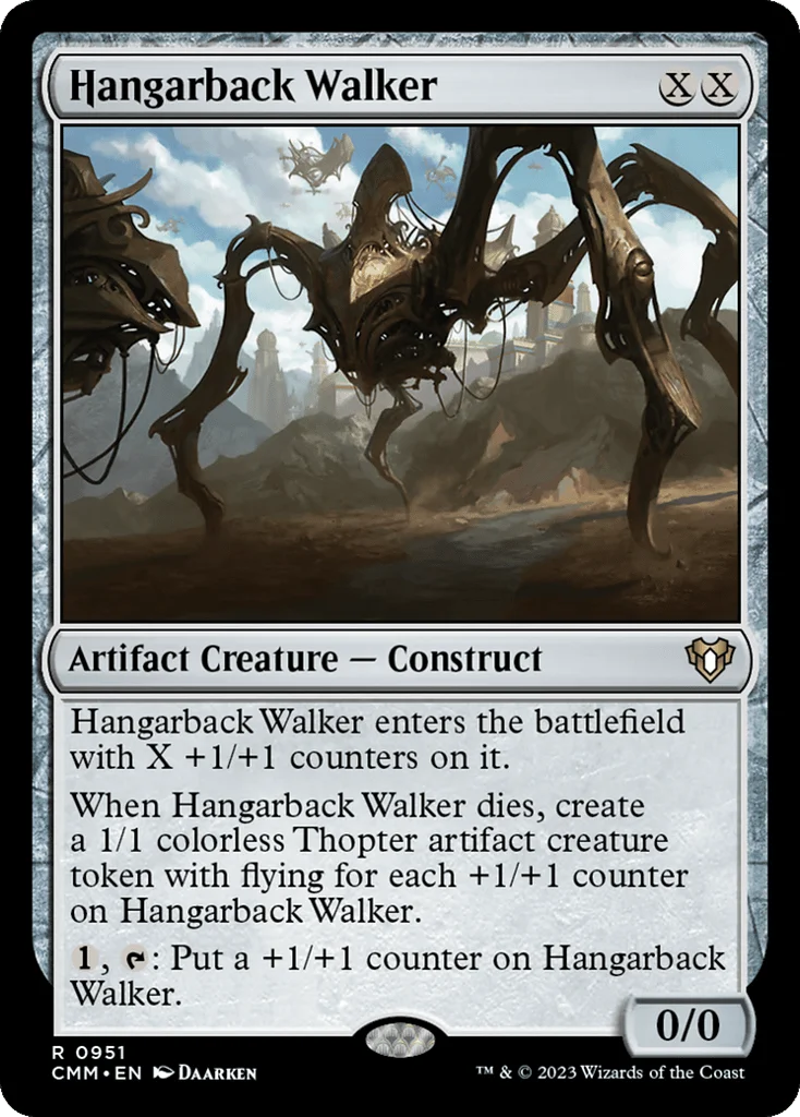Hangarback Walker · Commander Masters