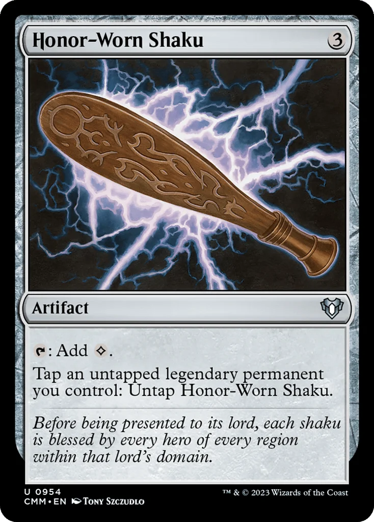 Honor-Worn Shaku · Commander Masters