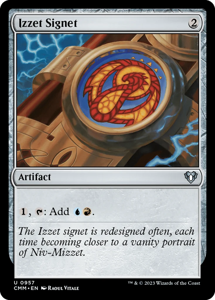 Izzet Signet · Commander Masters