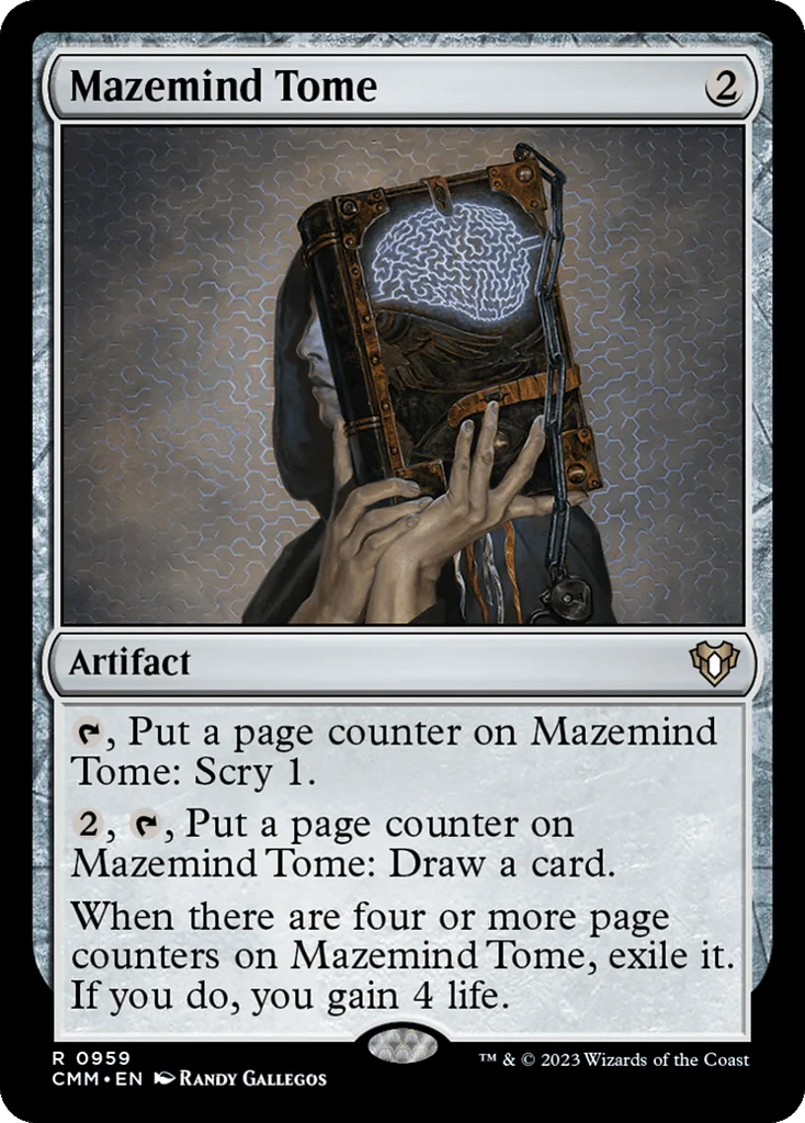 Mazemind Tome · Commander Masters