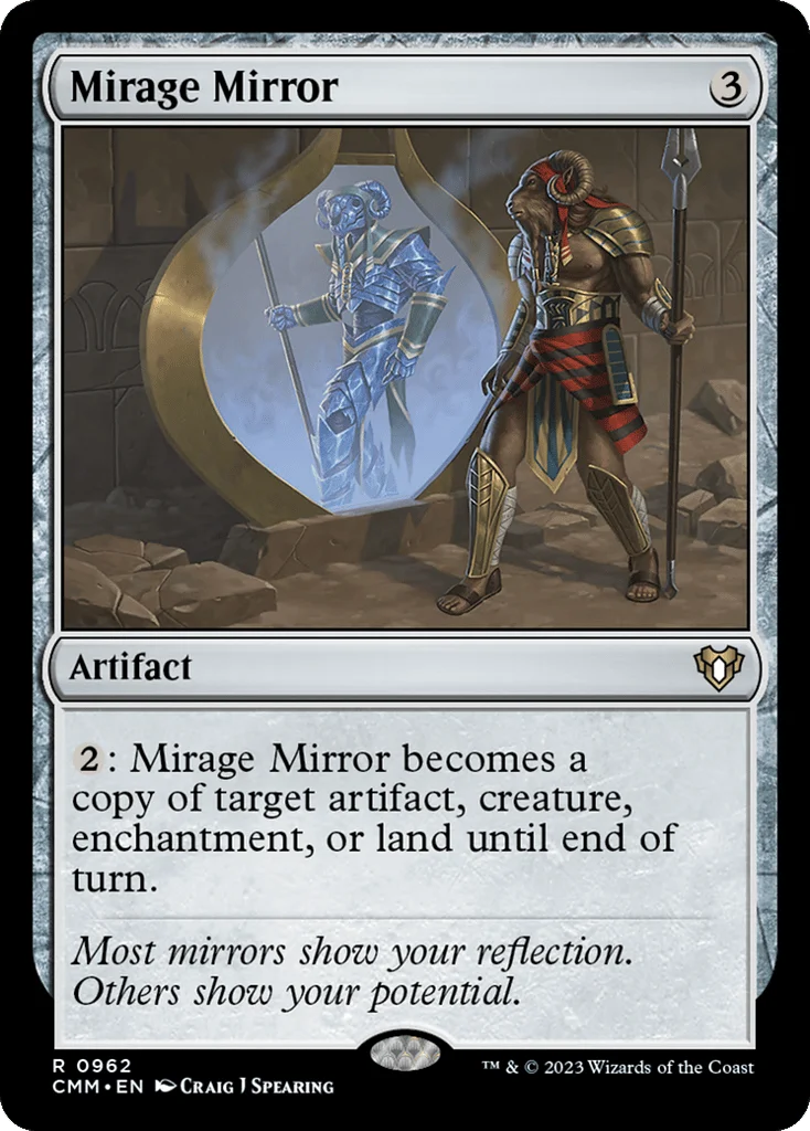 Mirage Mirror · Commander Masters
