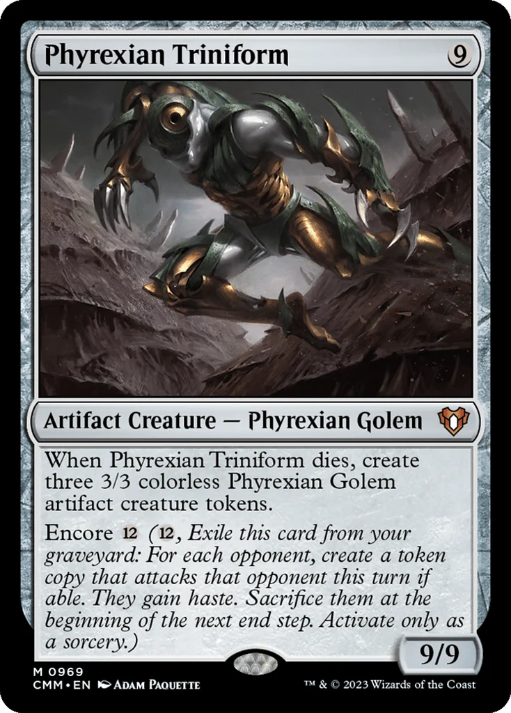 Phyrexian Triniform · Commander Masters