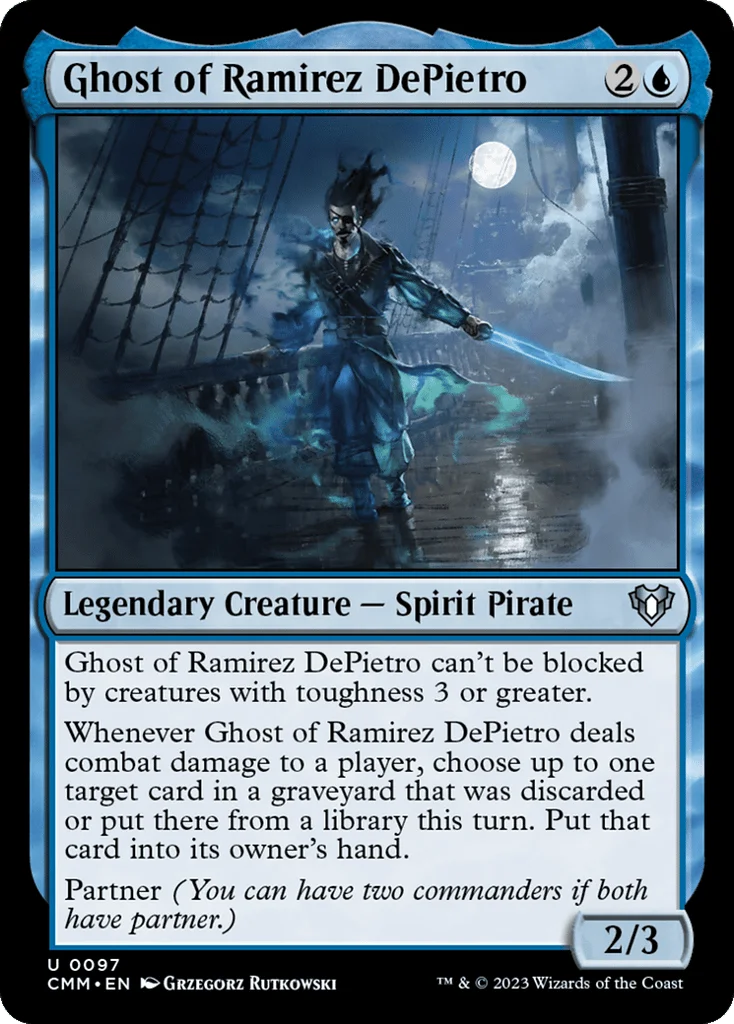 Ghost of Ramirez DePietro · Commander Masters