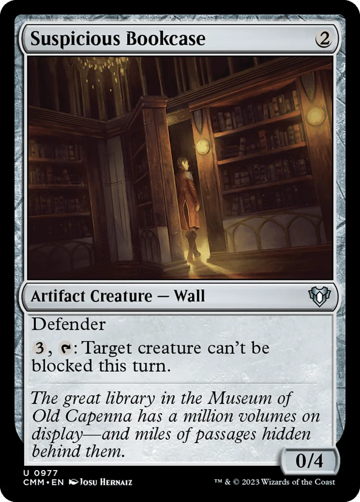 Suspicious Bookcase · Commander Masters