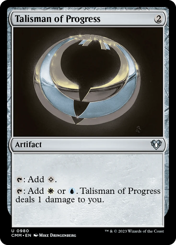 Talisman of Progress · Commander Masters