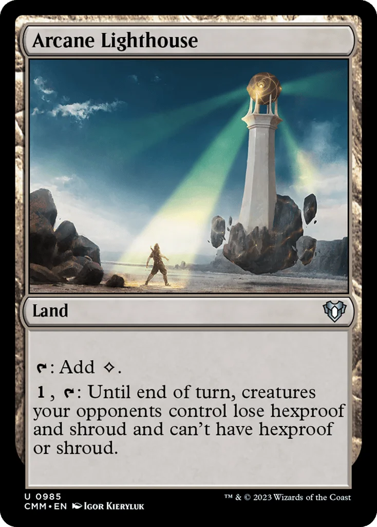 Arcane Lighthouse · Commander Masters