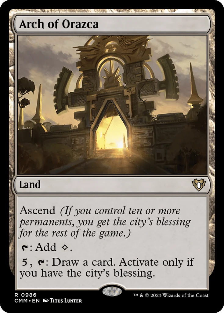 Arch of Orazca · Commander Masters