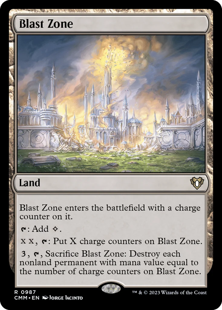 Blast Zone · Commander Masters