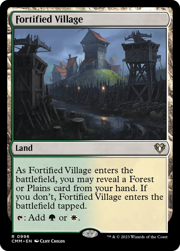 Fortified Village · Commander Masters