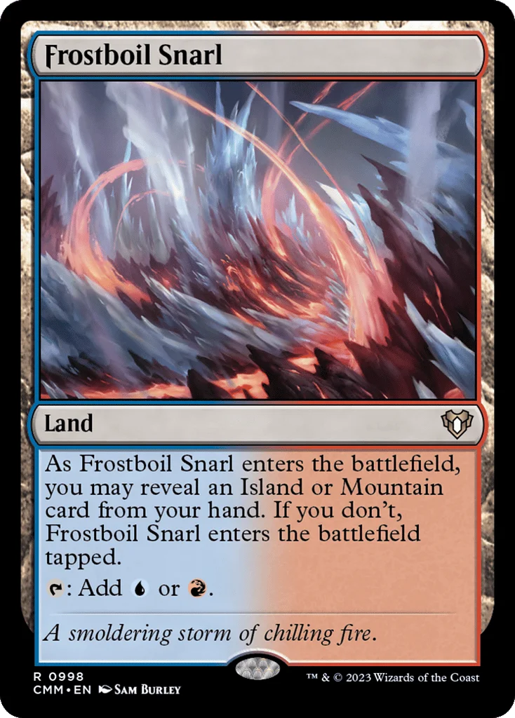 Frostboil Snarl · Commander Masters