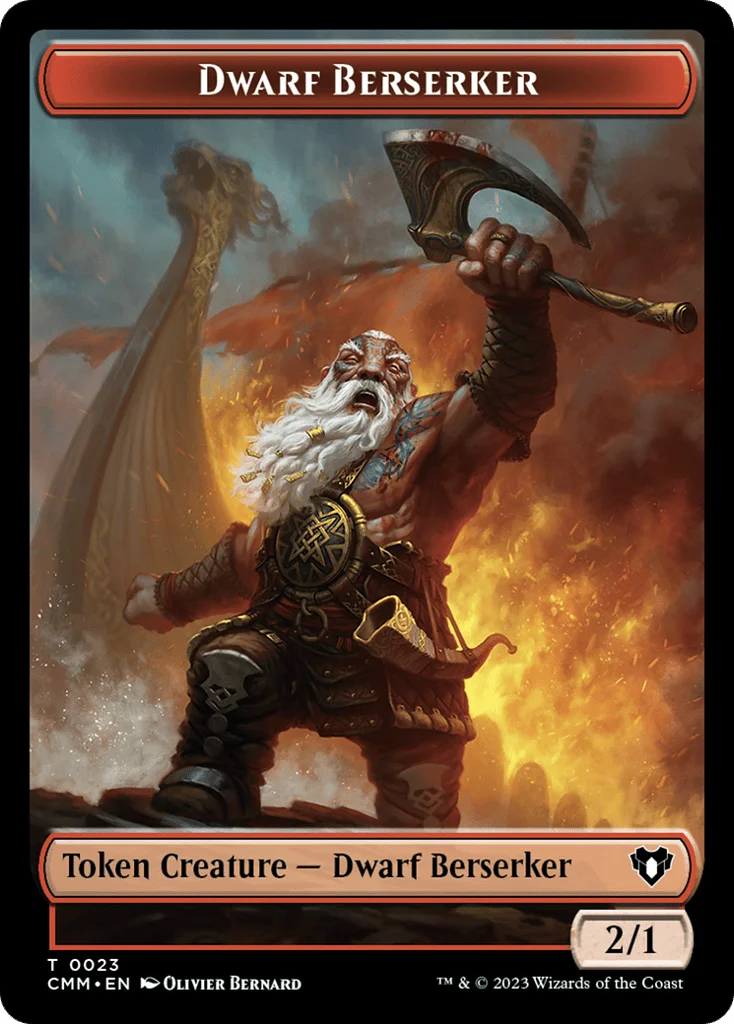 Dwarf Berserker · Commander Masters