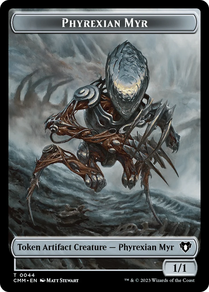 Phyrexian Myr · Commander Masters