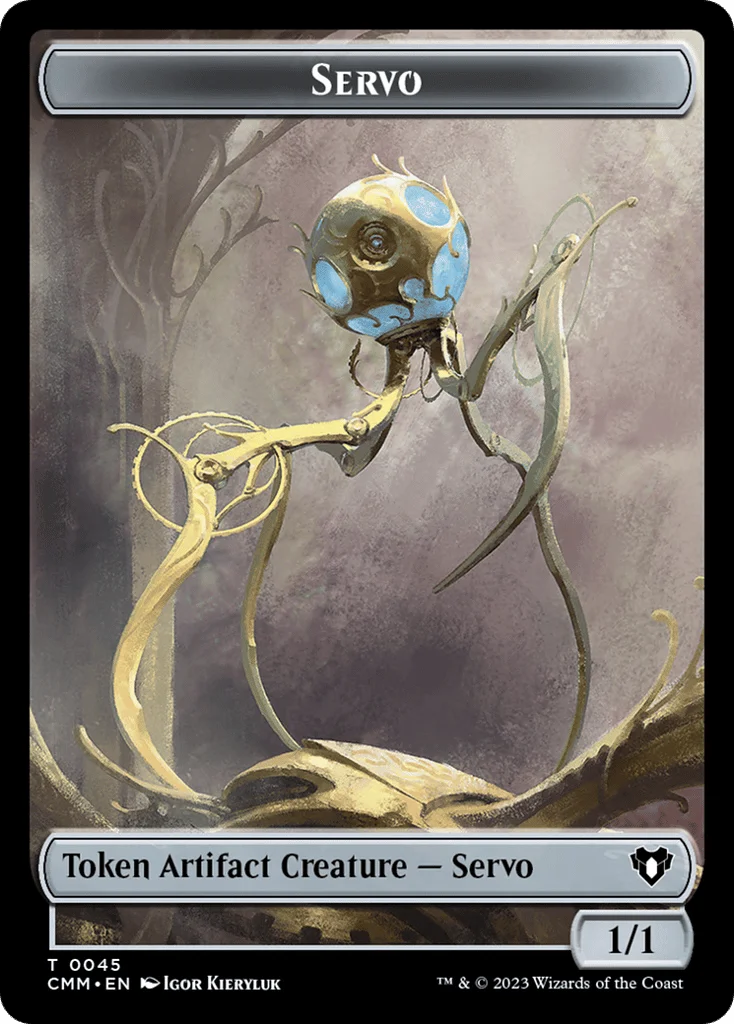 Servo · Commander Masters