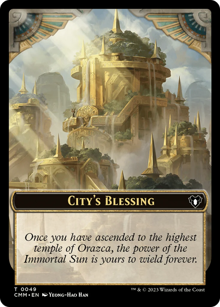 City's Blessing · Commander Masters