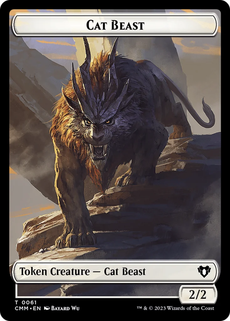 Cat Beast · Commander Masters