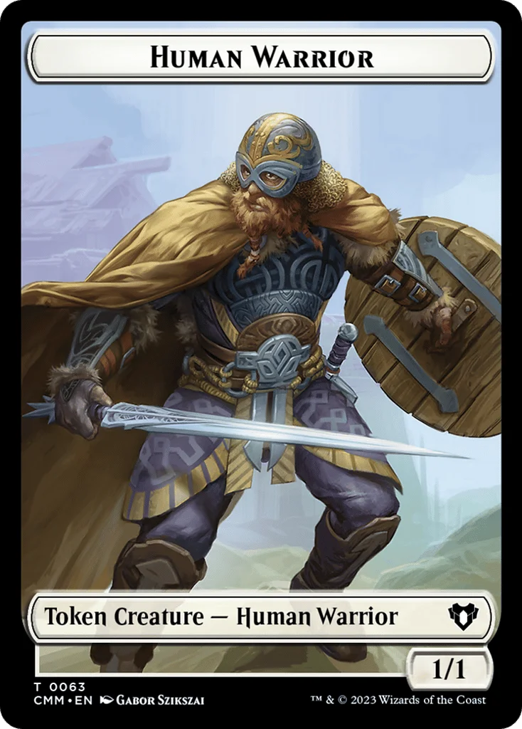 Human Warrior · Commander Masters