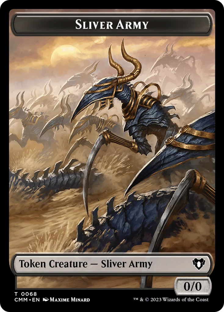 Sliver Army · Commander Masters