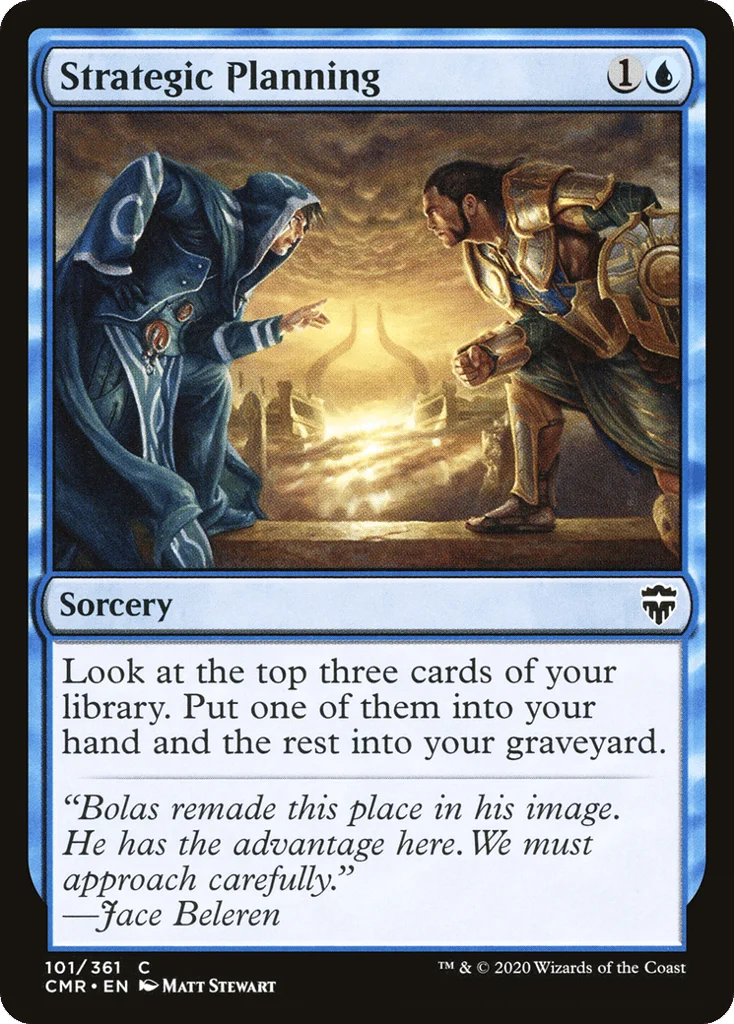 Strategic Planning · Commander Legends