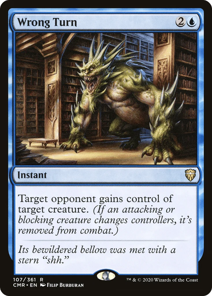 Wrong Turn · Commander Legends