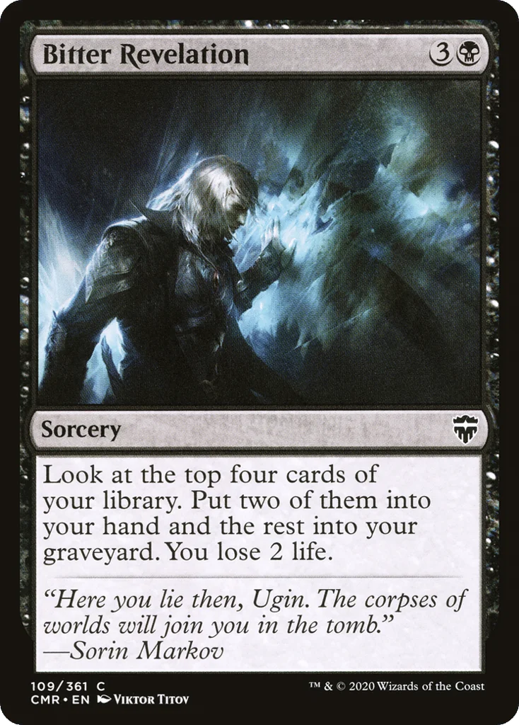 Bitter Revelation · Commander Legends