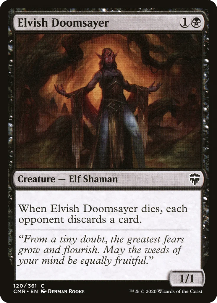 Elvish Doomsayer · Commander Legends