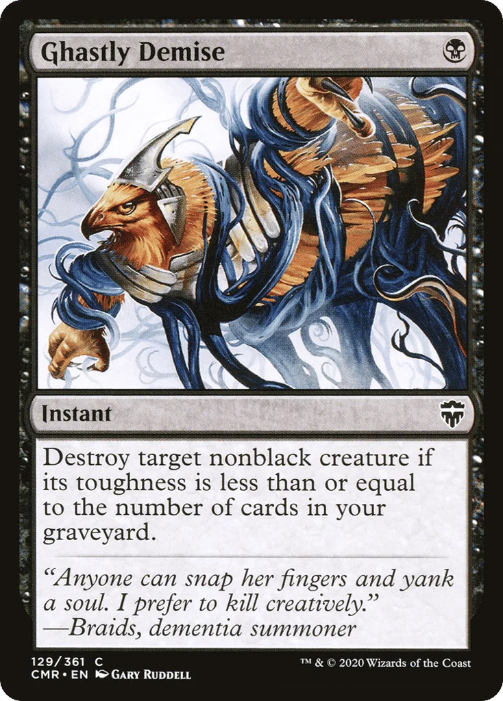 Ghastly Demise · Commander Legends