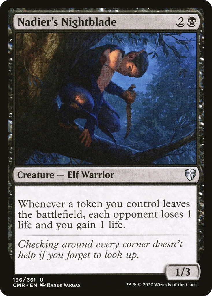 Nadier's Nightblade · Commander Legends