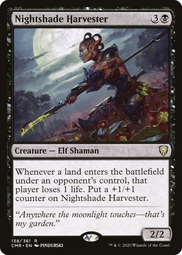 Nightshade Harvester · Commander Legends