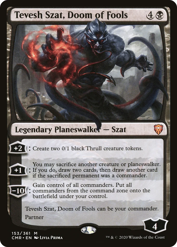 Tevesh Szat, Doom of Fools · Commander Legends