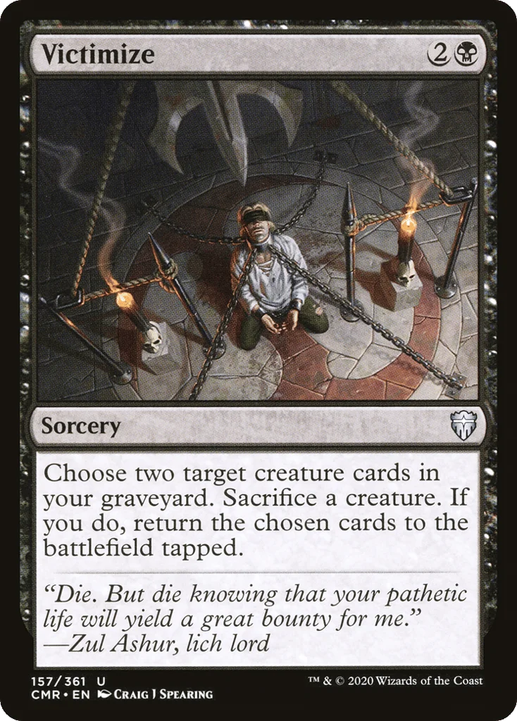 Victimize · Commander Legends