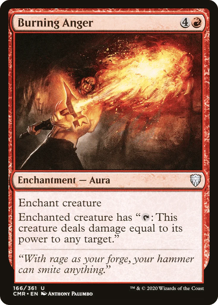 Burning Anger · Commander Legends