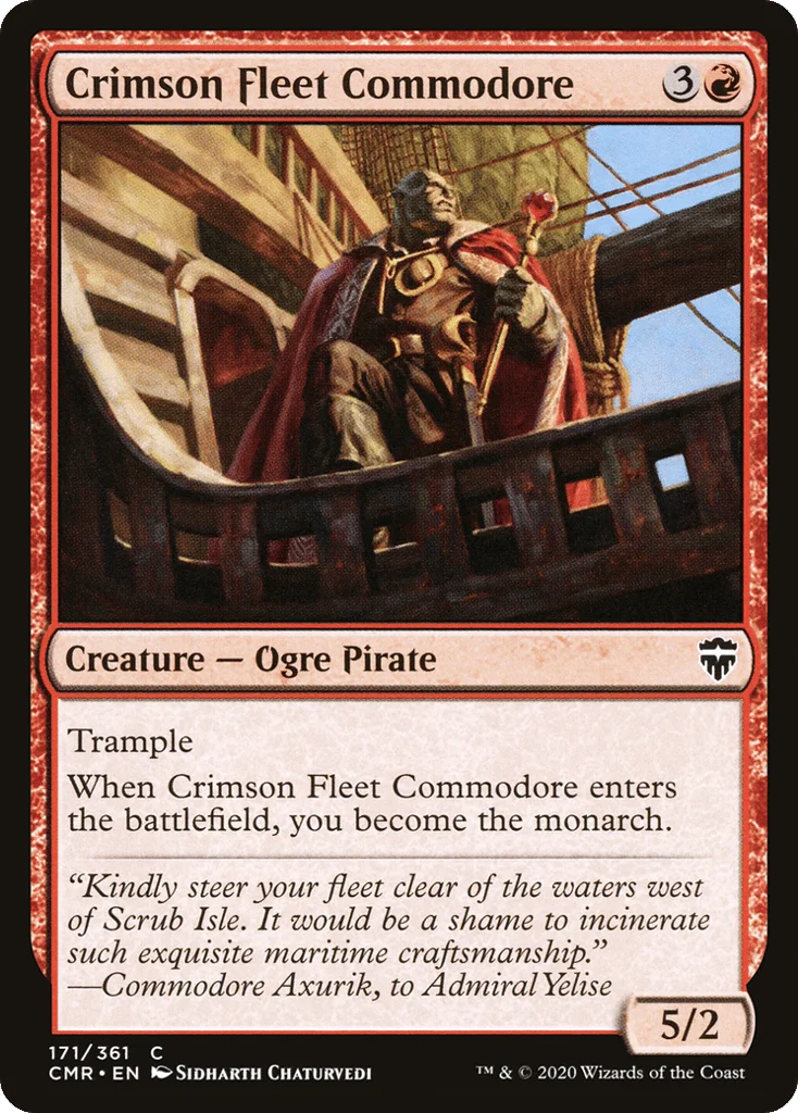 Crimson Fleet Commodore · Commander Legends