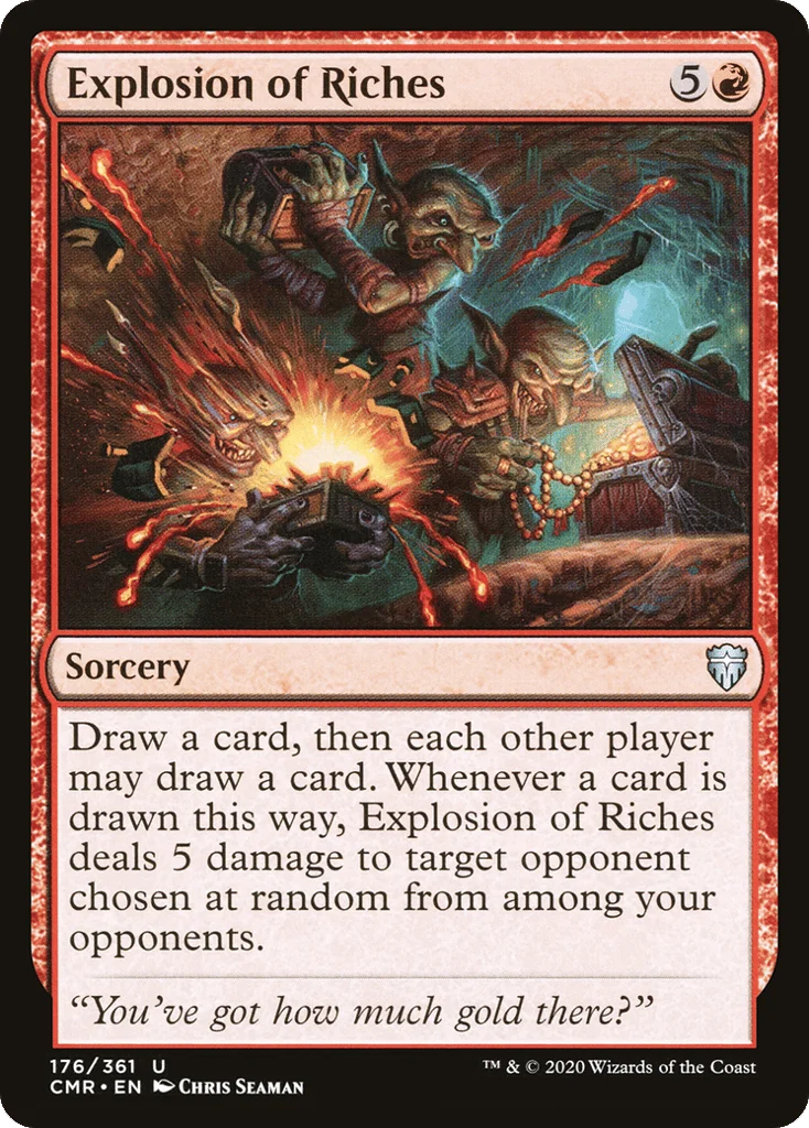 Explosion of Riches · Commander Legends